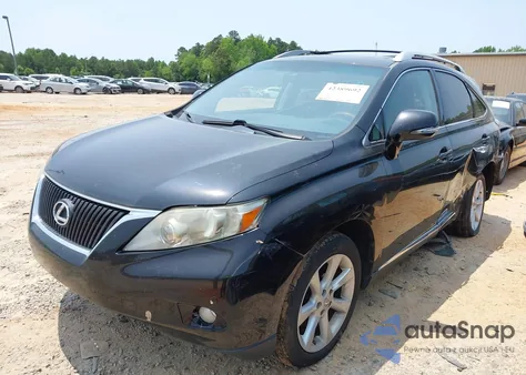 2012 Lexus Rx 350 из США, поврежденный, VIN JTJBK1BAXC2447326